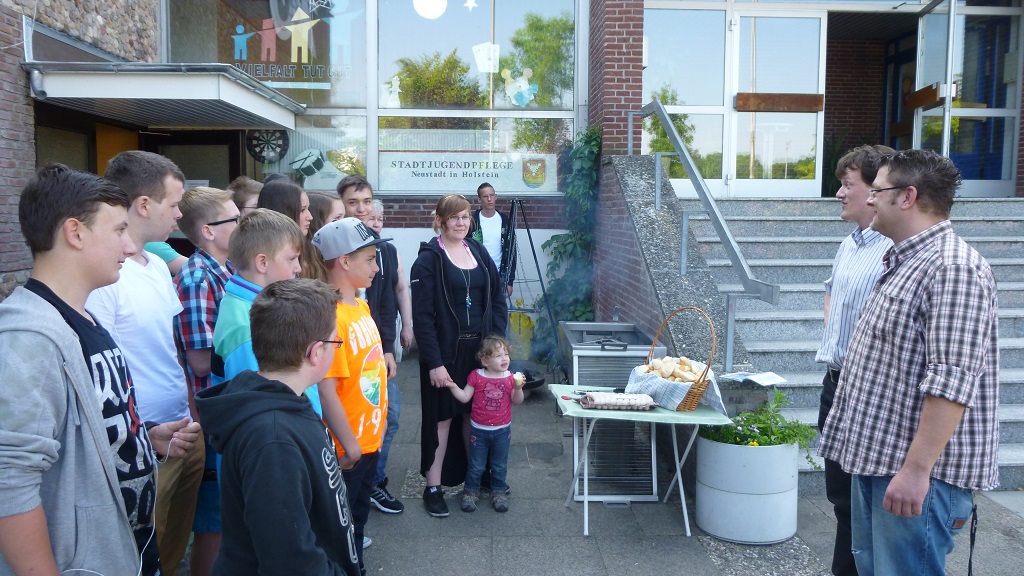 Grillen mit der Initiative Jugend e.V.