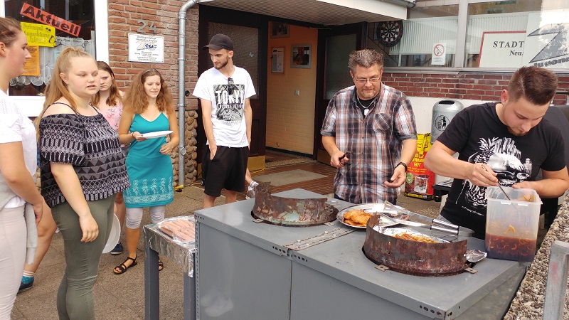 Grillen mit der InJu e.V.